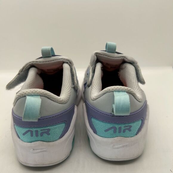 Infant Nike Air Max 90 LTR SE 2 White Purple Dust Size 10C Sneakers CW1629-500 - Picture 5 of 6